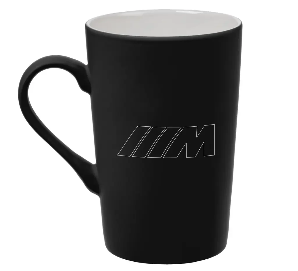 80232A25316 BMW Керамическая кружка BMW M Contour Logo Mug, 400ml, Black (фото 1)