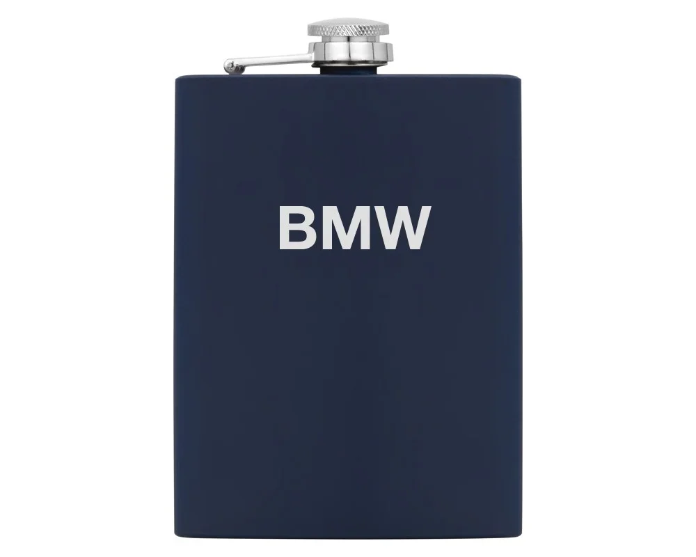 80282A25765 BMW Фляжка BMW Flask, Stainless Steel, Soft-touch Coating, Blue (фото 1)
