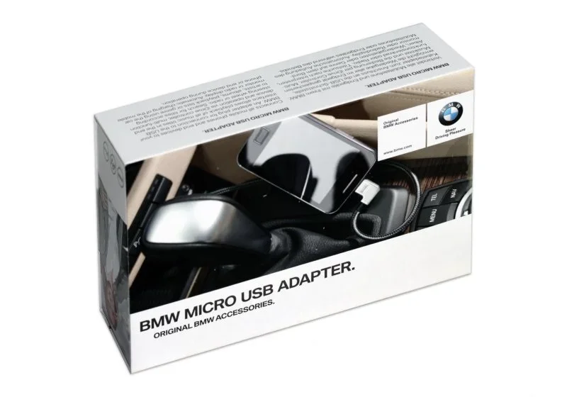 61122336423 BMW Адаптер Micro USB BMW для I-Pod/I-Phone (фото 3)