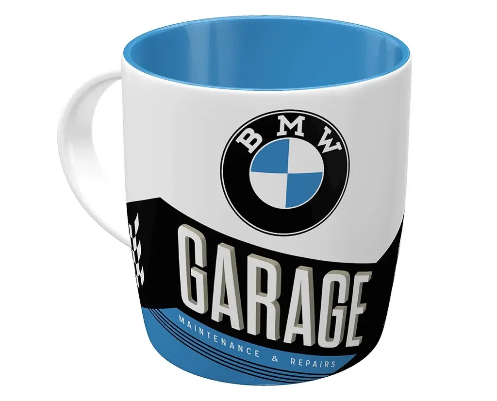 NA43035 BMW Керамическая кружка BMW Garage Mug, Nostalgic Art, 330ml (фото 1)