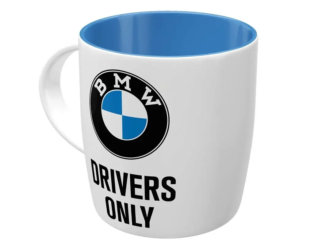 NA43051 BMW Керамическая кружка BMW Drivers Only Mug, Nostalgic Art, 330ml (фото 1)