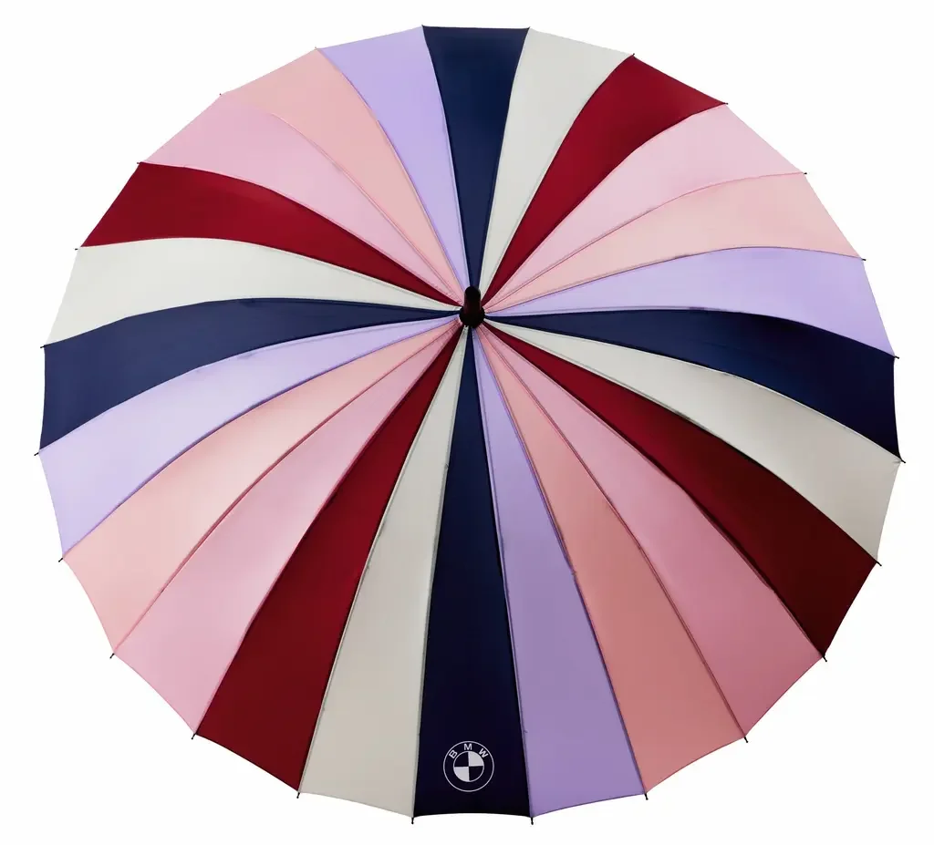 FKMCUBW BMW Большой цветной зонт-трость BMW Stick Umbrella, Multicolour (фото 2)