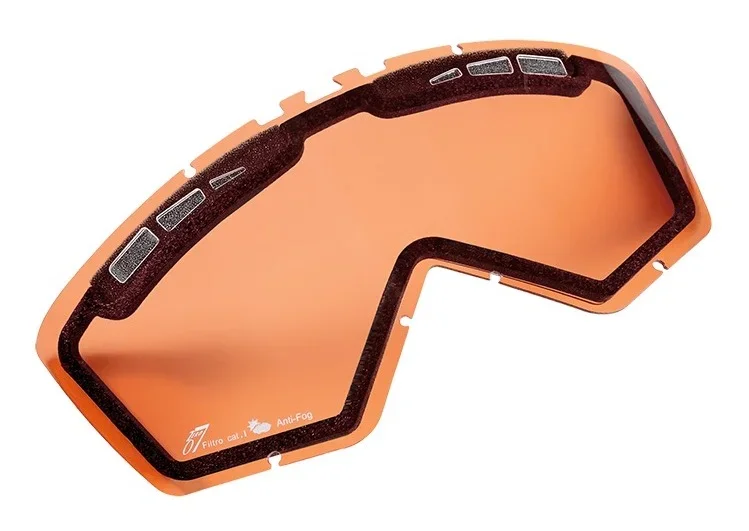 76318556308 BMW Двойной визор для мотоочков BMW Motorrad Double visor for GS Enduro goggles, orange (фото 1)