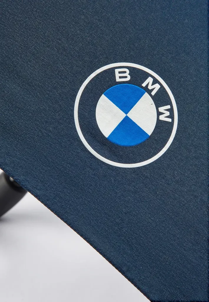 80232864006 BMW Складной зонт BMW Micro Dot Classic Compact Umbrella, Dark Blue (фото 5)