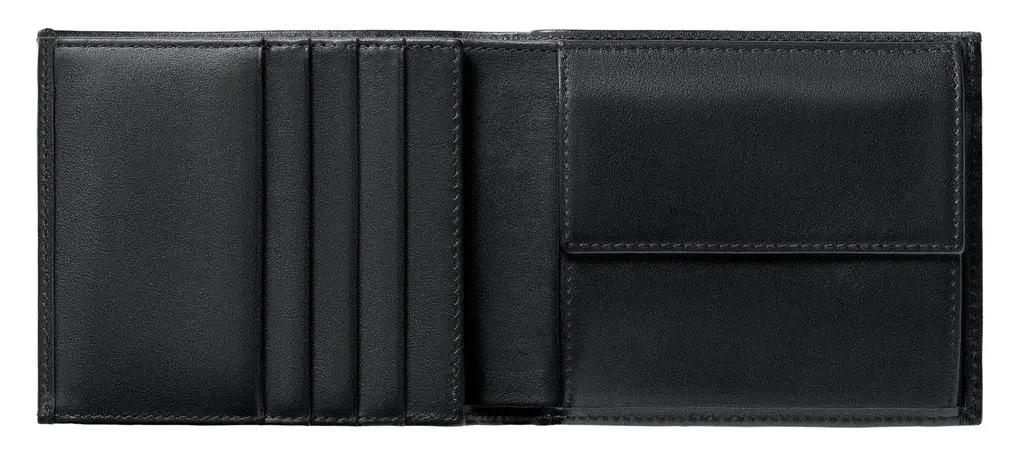 3151900300 VAG Мужской кожаный кошелек Audi Wallet Leather, Mens, black/red (фото 2)