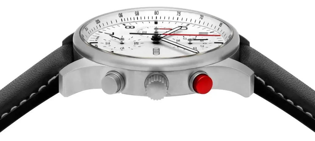 3102200100 VAG Мужские наручные часы хронограф Audi Chronograph, Mens, silver/white/black (фото 3)
