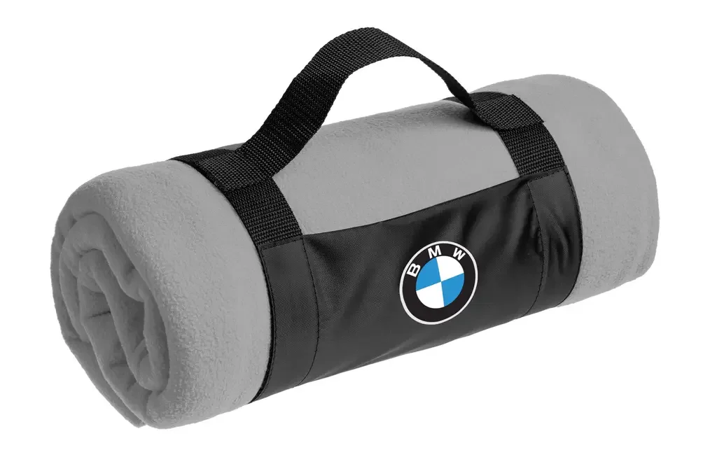 80232A25152 BMW Флисовый плед BMW Fleece Travel Blanket, Grey (фото 1)
