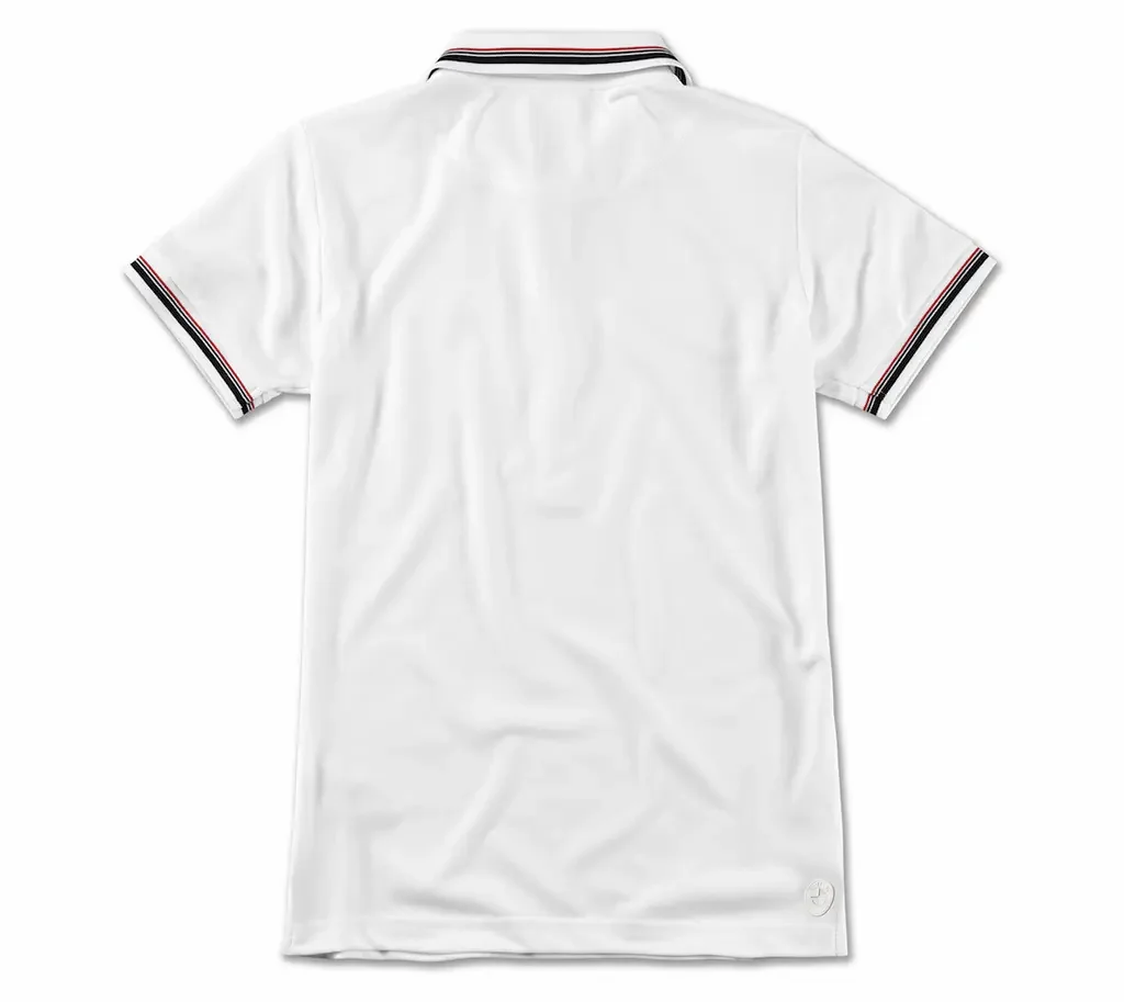 80142461046 BMW Женская рубашка-поло BMW Yachtsport Polo Shirt, Ladies, White (фото 2)