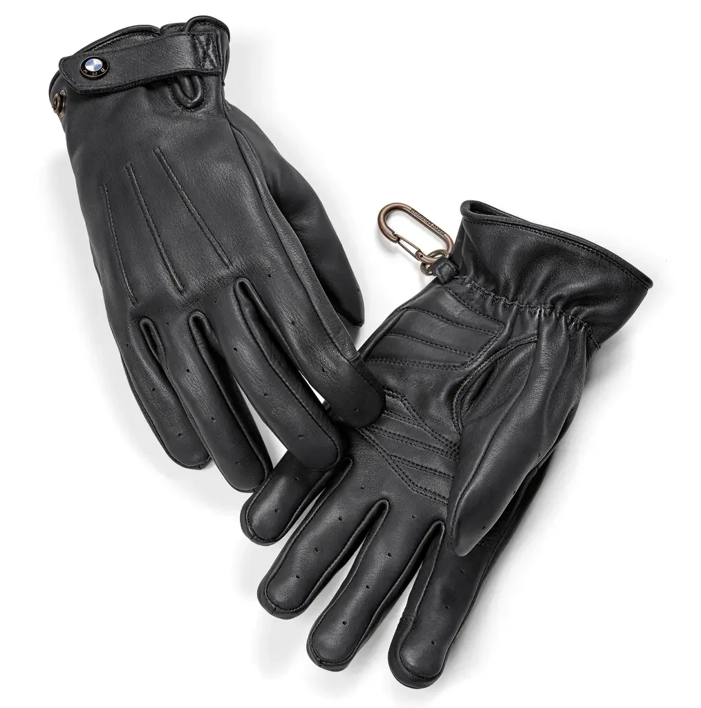 76217106062 BMW Мужские мотоперчатки BMW Motorrad PureBoxer Glove, Men, Black NM (фото 1)