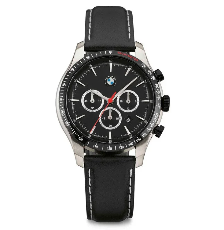 80262467631 BMW Мужской хронограф BMW Chrono Watch, Men, Black/Silver (фото 1)