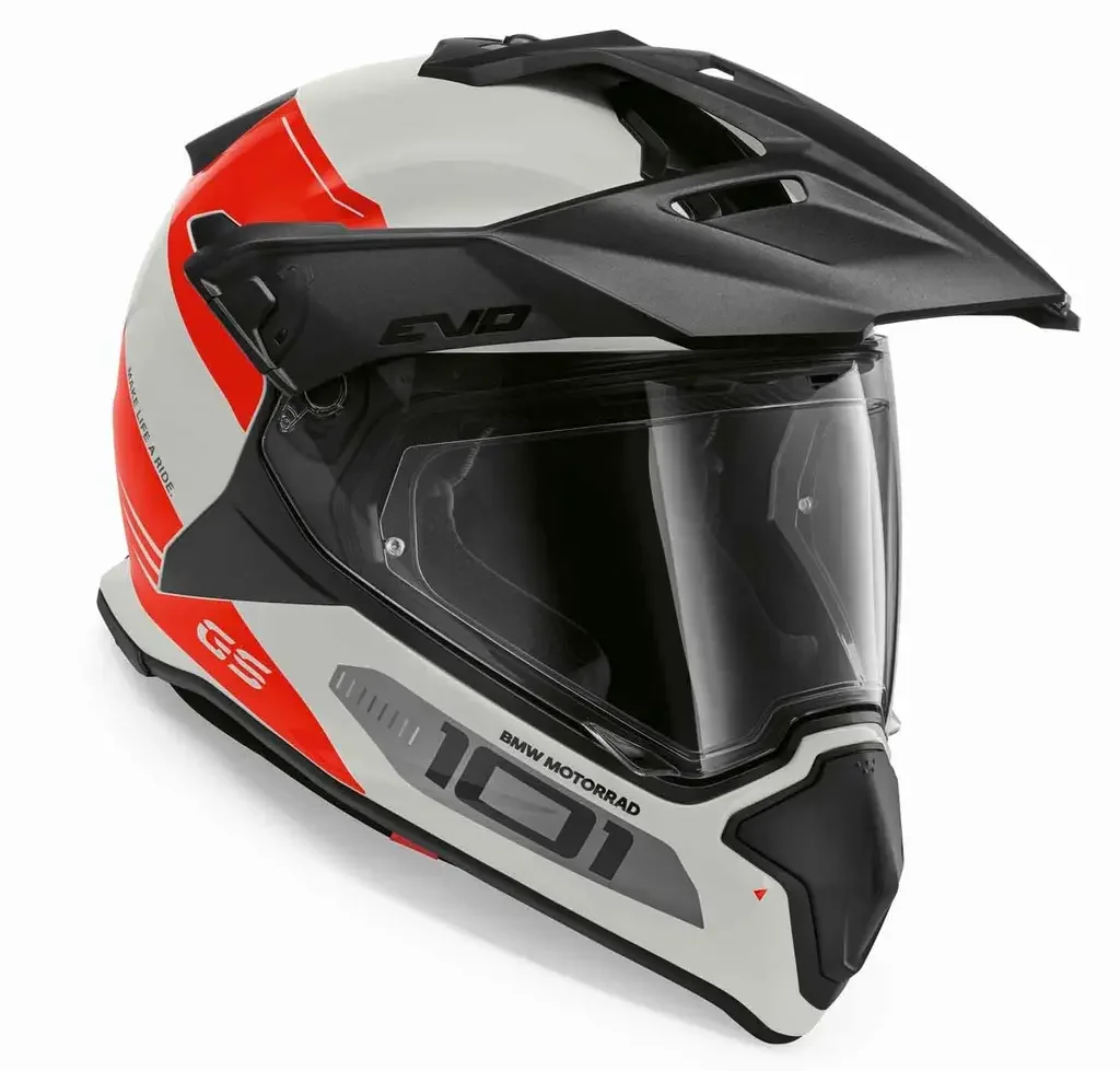 76317922407 BMW Мотошлем BMW Motorrad GS Carbon Evo Helmet, Decor Xtreme (фото 1)