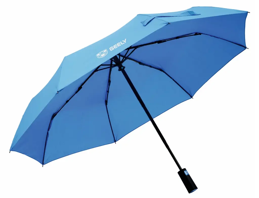 FKKT3342GLB GEELY Cкладной зонт Geely Compact Umbrella, Blue (фото 1)