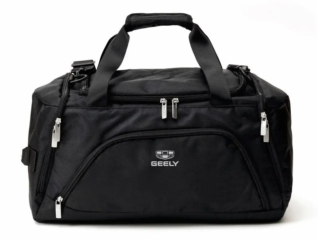 FK1038KGY GEELY Спортивно-туристическая сумка Geely Duffle Bag, Black, Mod2 (фото 1)