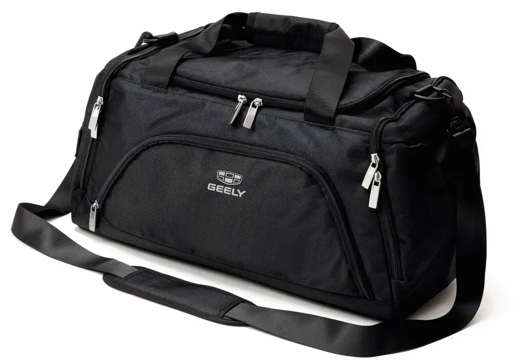 FK1038KGY GEELY Спортивно-туристическая сумка Geely Duffle Bag, Black, Mod2 (фото 2)