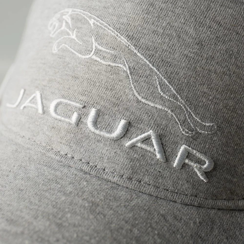 JDCH845GMA JAGUAR Бейсболка Jaguar Leaper Logo Cap, Grey_Marl / Blue (фото 3)