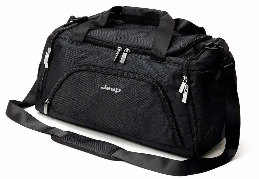 FK1038KJP CHRYSLER Спортивно-туристическая сумка Jeep Duffle Bag, Black, Mod2 (фото 2)