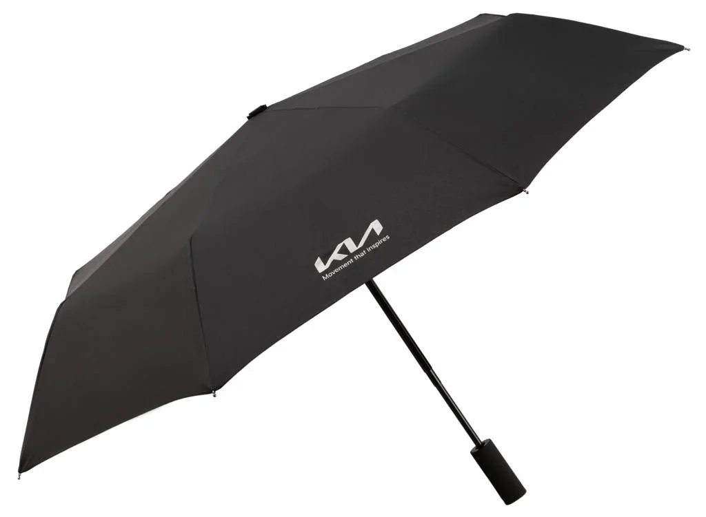 R8480AC1046K HYUNDAI/KIA/MOBIS Автоматический складной зонт Kia Pocket Umbrella, Black (фото 1)