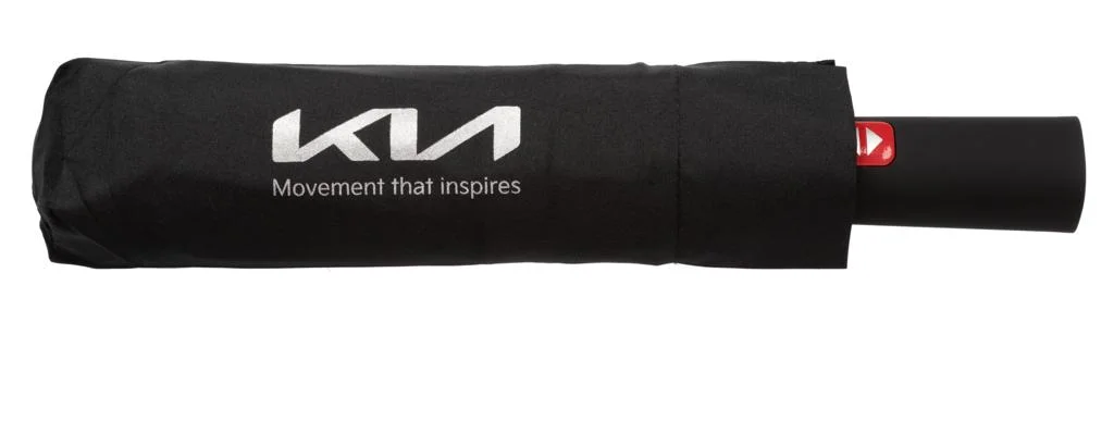 R8480AC1046K HYUNDAI/KIA/MOBIS Автоматический складной зонт Kia Pocket Umbrella, Black (фото 2)