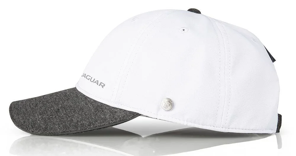 JGCH409WTA JAGUAR Бейсболка Jaguar Wordmark Cap, White/Grey (фото 3)