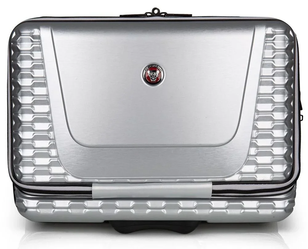 JELU257SLA JAGUAR Компактный чемодан Jaguar Hard Case Business, Silver (фото 2)