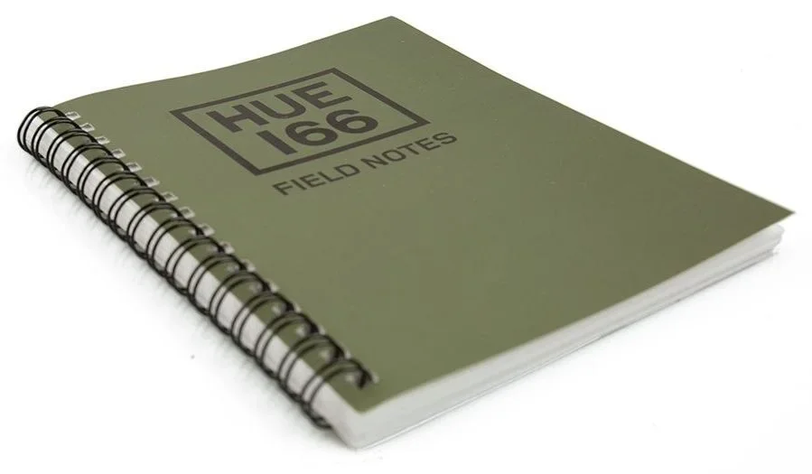 LDNB561GNA LAND ROVER Маленькая записная книжка Land Rover Hue Note Book Small A6 - Green (фото 2)