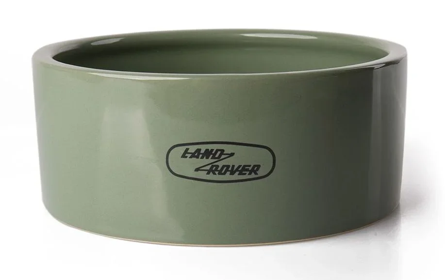 LFPT398GNA LAND ROVER Керамическая миска для собаки Land Rover Hue Ceramic Dog Bowl, Green, NM (фото 2)