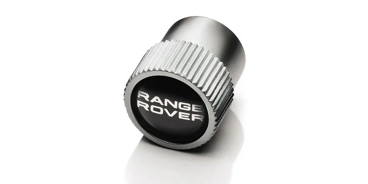 LR027663 LAND ROVER Набор колпачков для колесных вентилей Range Rover Logo Stem Valve Caps (фото 1)