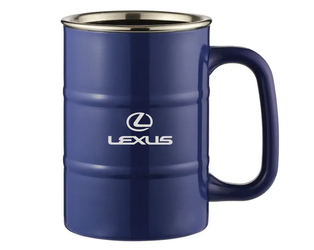 FKCP396L TOYOTA Стальная кружка Lexus Cup, Barrel Style, Blue (фото 1)