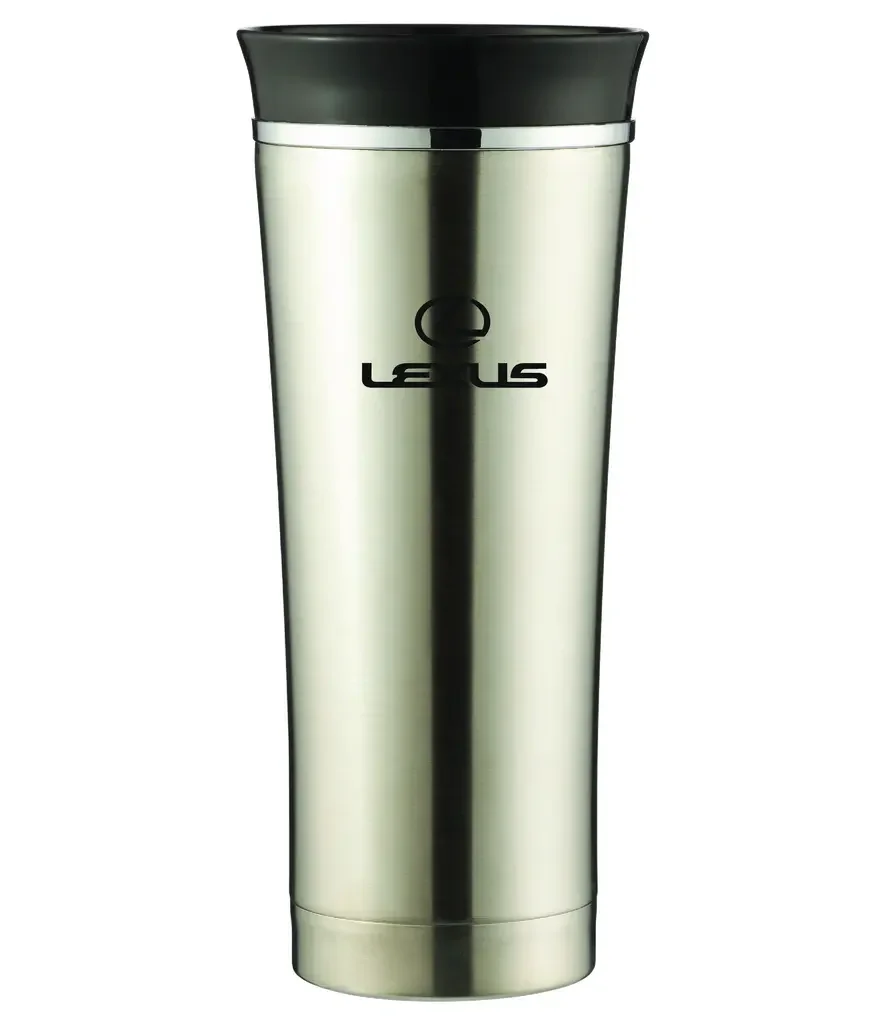 FKCP5017LS TOYOTA Термокружка Lexus Thermo Mug, Silver/Black, 0.42l (фото 1)