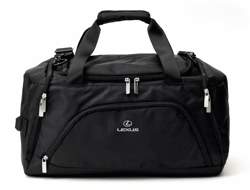 FK1038KLS TOYOTA Спортивно-туристическая сумка Lexus Duffle Bag, Black, Mod2 (фото 1)
