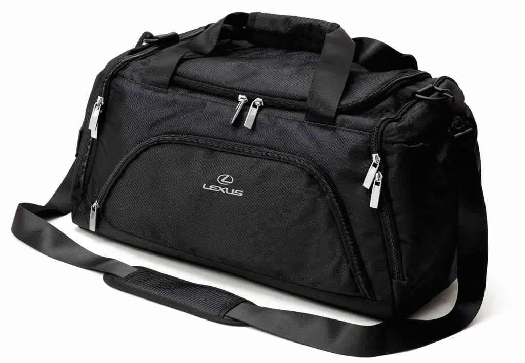 FK1038KLS TOYOTA Спортивно-туристическая сумка Lexus Duffle Bag, Black, Mod2 (фото 2)