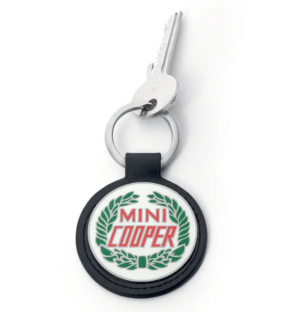 80272465936 MINI Брелок MINI Cooper Keyring Vintage Logo, 60 Years Collection (фото 1)