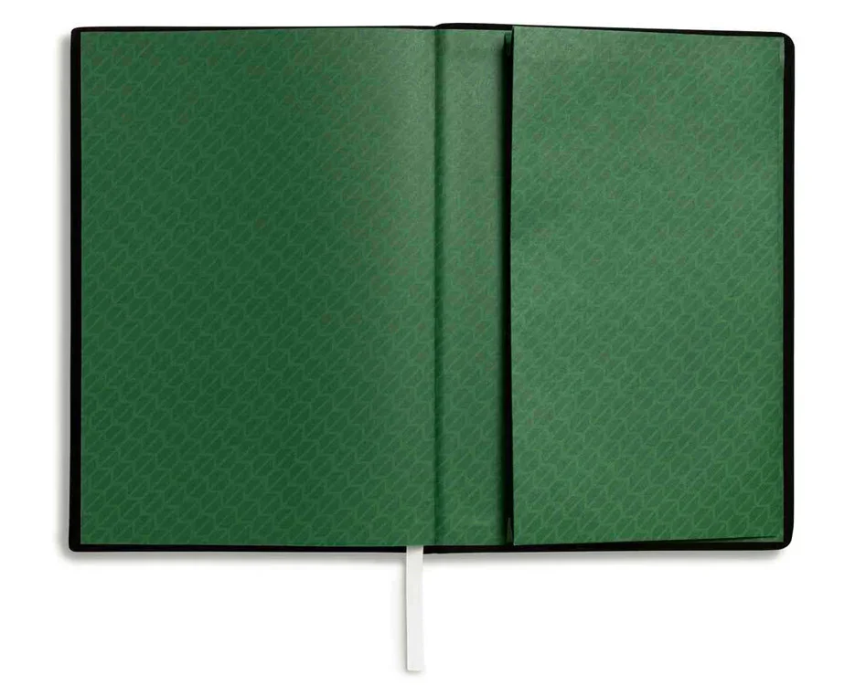 80245A0A690 MINI Блокнот MINI Notebook Contrast Edge, Black/British Green/White (фото 2)