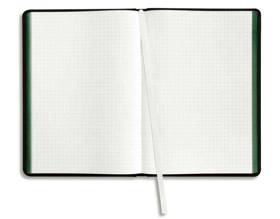80245A0A690 MINI Блокнот MINI Notebook Contrast Edge, Black/British Green/White (фото 3)
