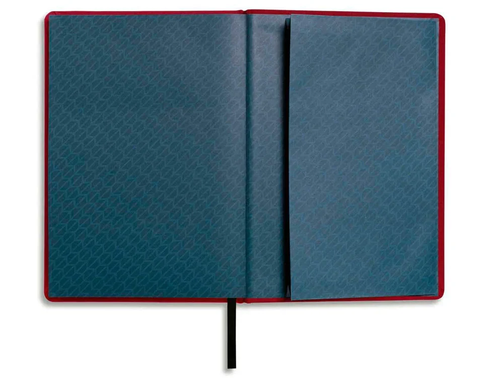 80245A0A689 MINI Блокнот MINI Notebook Contrast Edge, Chili Red/Island/Black (фото 2)