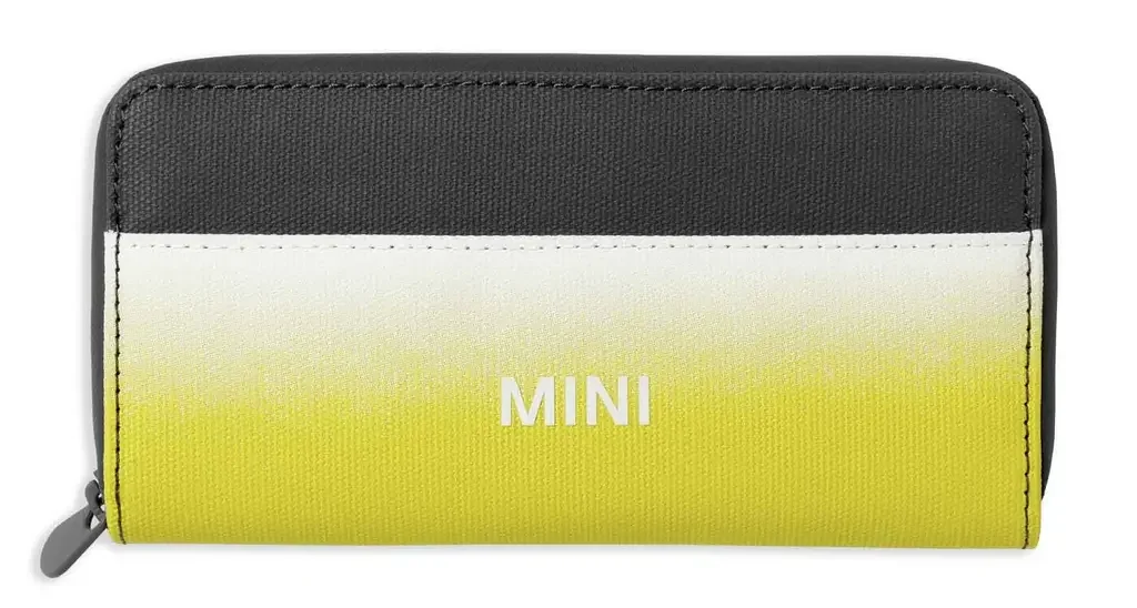 80215A21191 MINI Мини кошелек MINI Gradient Wallet, Energetic Yellow/White/Grey (фото 1)