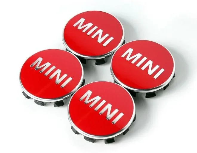 36132354148 MINI Набор из 4-х крышек на ступицу MINI Hub Caps Set, Chili Red (фото 1)
