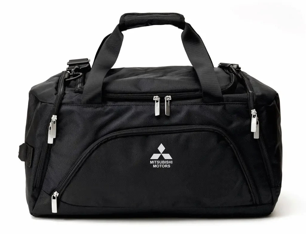 FK1038KMM MITSUBISHI Спортивно-туристическая сумка Mitsubishi Duffle Bag, Black, Mod2 (фото 1)