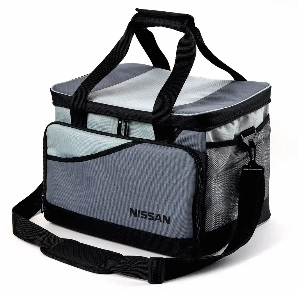 FKCBNNNG NISSAN Сумка-холодильник Nissan Cool Bag, grey/black (фото 2)