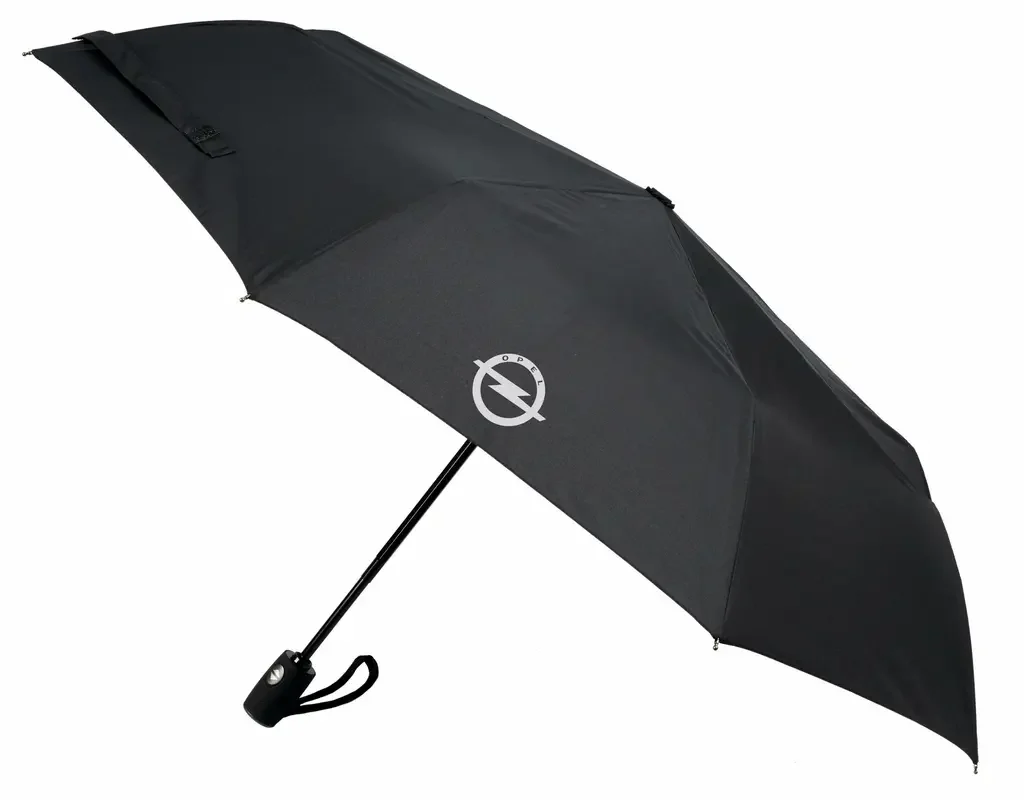 FK170238OP GM Cкладной зонт Opel Pocket Umbrella, Automatic, Black (фото 1)