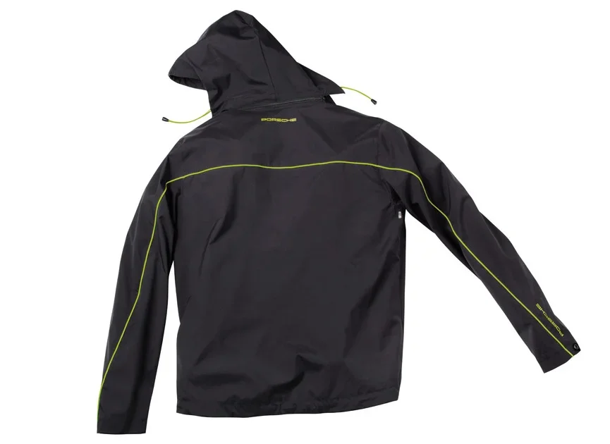 WAP54300S0G PORSCHE Мужская куртка Porsche Men’s Jacket Golfsport, Black/Acid Green (фото 2)