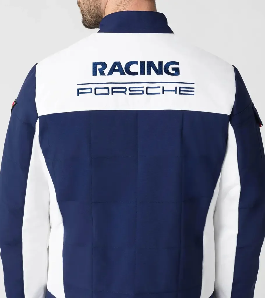 WAP4530XS0NRTM PORSCHE Мужская куртка Porsche Men's Jacket, Racing Collection, White/Blue (фото 6)