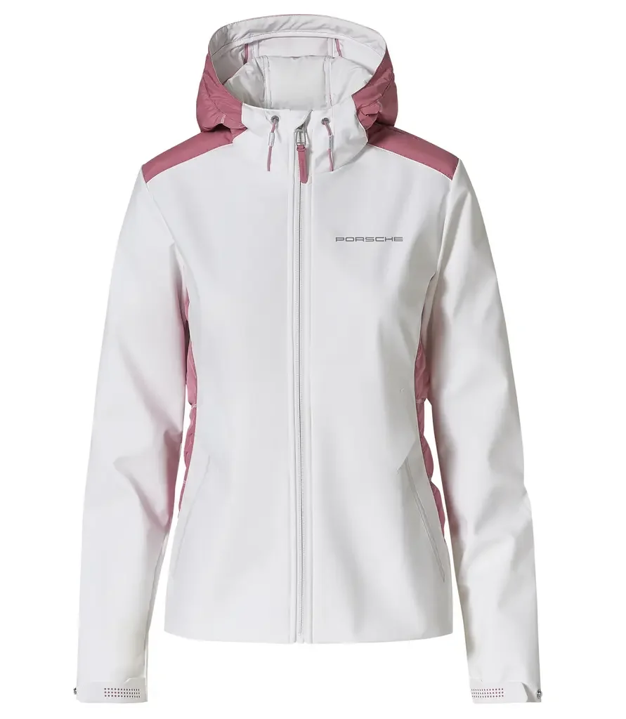 WAP6060XS0LTYC PORSCHE Женская куртка Porsche Taycan Collection Jacket, Ladies, White/Pink (фото 1)