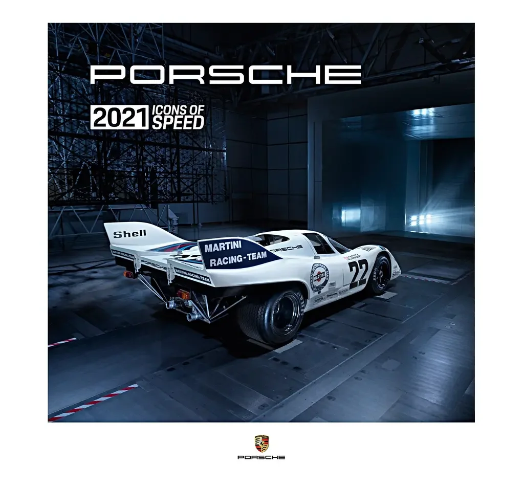 WAP0920010M PORSCHE Календарь Porsche Calendar 2021 - Icons of Speed (фото 1)