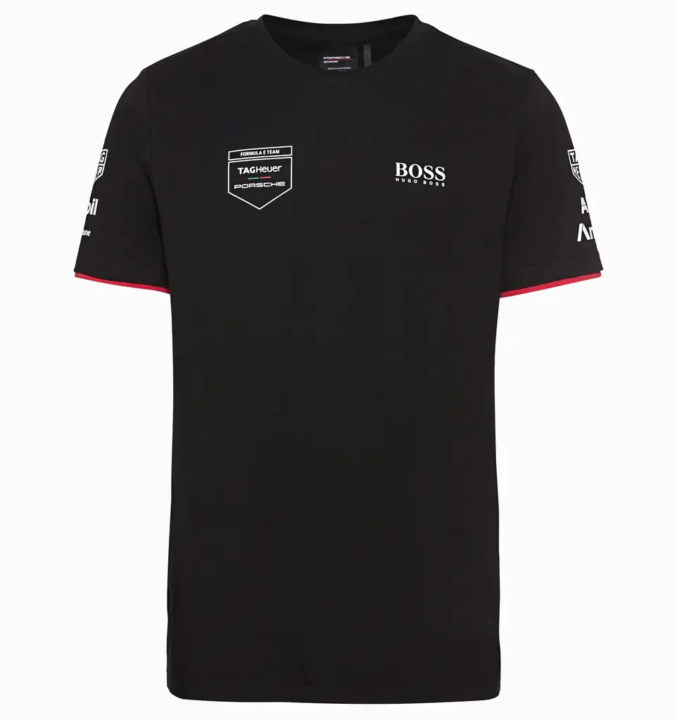 WAP1280XS0NFMS PORSCHE Мужская футболка Porsche Motorsport Fanwear Collection, T-Shirt, Men, Black (фото 1)