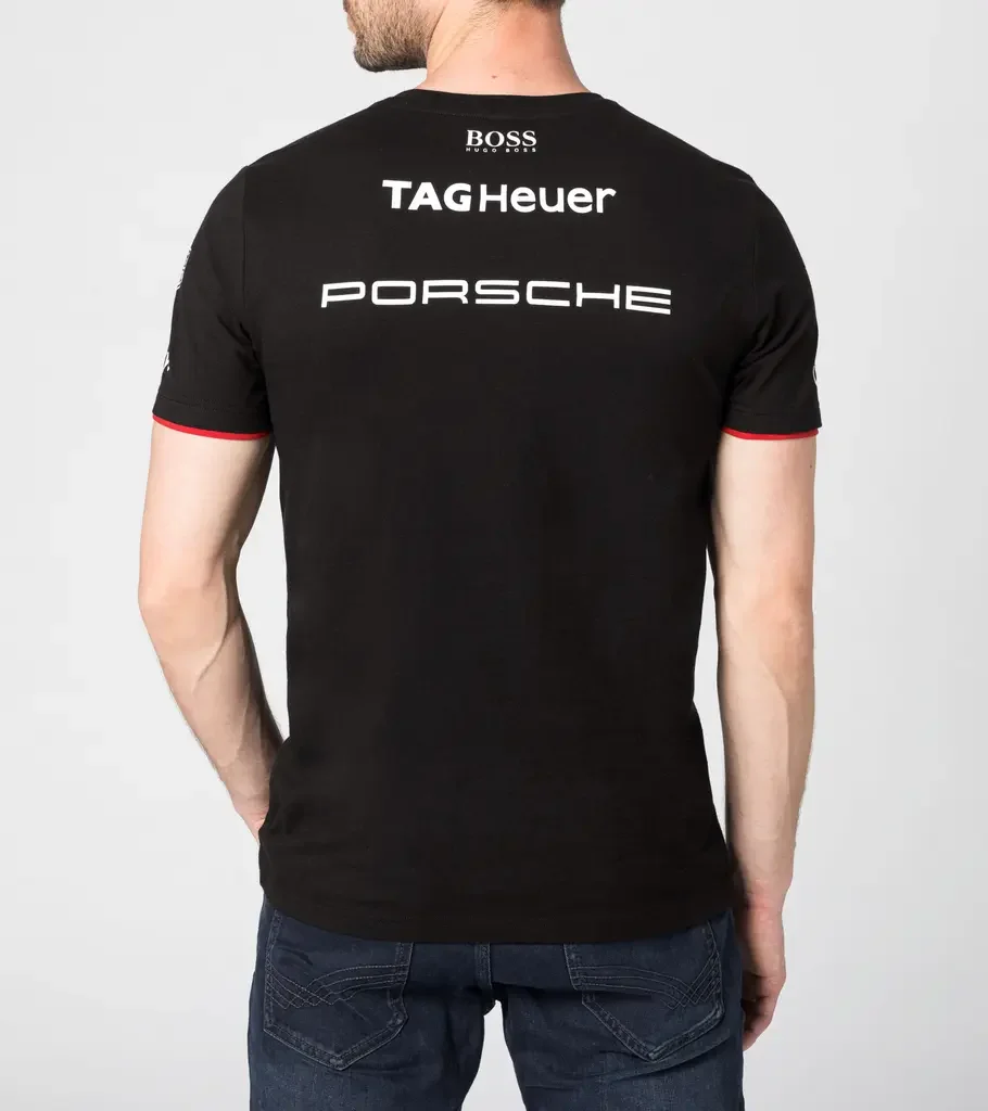 WAP1280XS0NFMS PORSCHE Мужская футболка Porsche Motorsport Fanwear Collection, T-Shirt, Men, Black (фото 5)