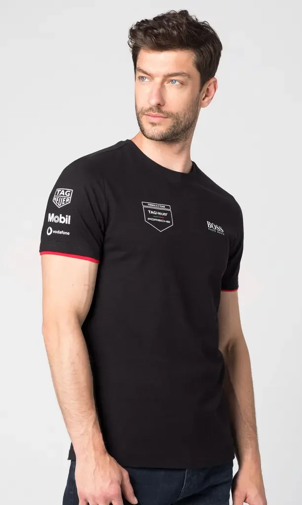 WAP1280XS0NFMS PORSCHE Мужская футболка Porsche Motorsport Fanwear Collection, T-Shirt, Men, Black (фото 6)