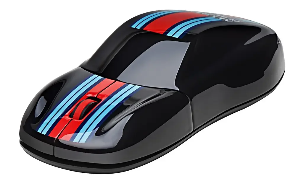 WAP0808100K PORSCHE Беспроводная компьютерная мышь Porsche Computer mouse – Martini Racing (фото 1)