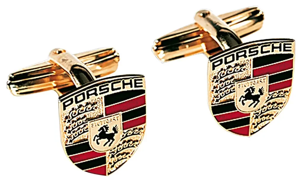 WAP05014015 PORSCHE Запонки с гербом Porsche Crest Cuff links (фото 1)