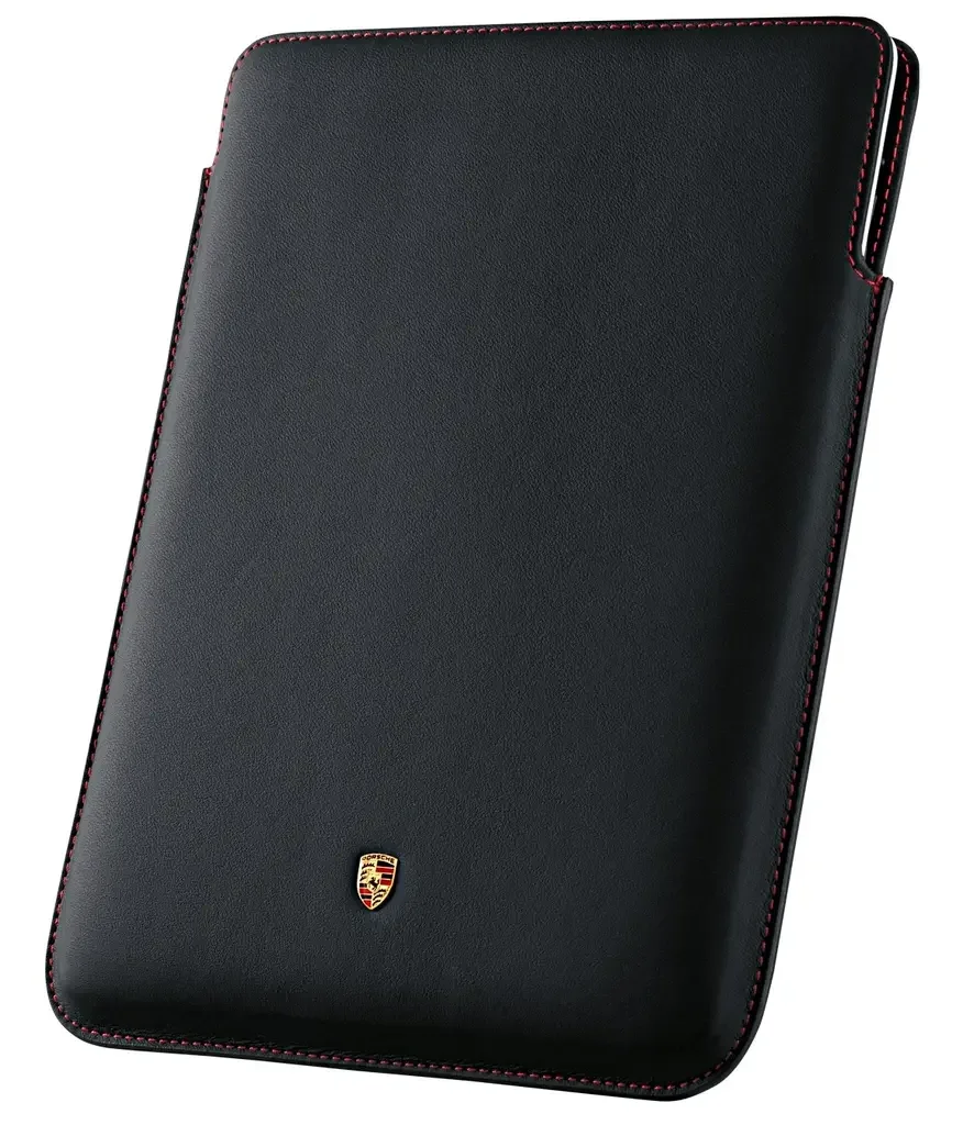 WAP0300140E PORSCHE Кожаный чехол для iPad 2,3 Porsche Case for iPad 2 and 3, Black (фото 1)